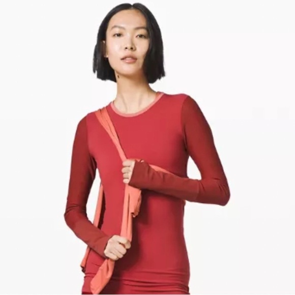 Limited Edition Lululemon My Element Long Sleeve *lululemon x Roksanda size 8 - Picture 1 of 6
